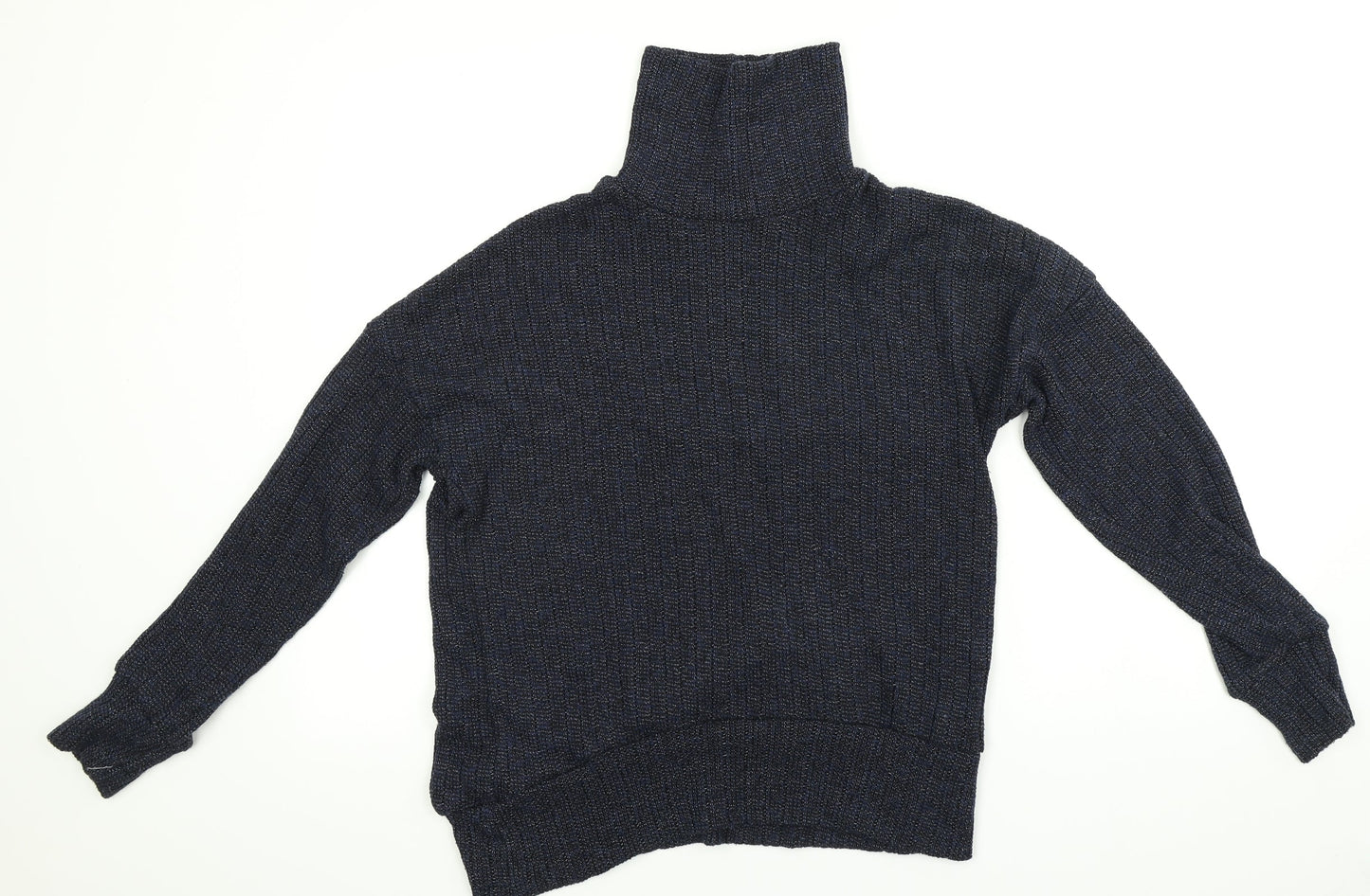 Womens UK Size 6 Topshop Blue Pullover Jumper