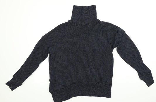 Womens UK Size 6 Topshop Blue Pullover Jumper