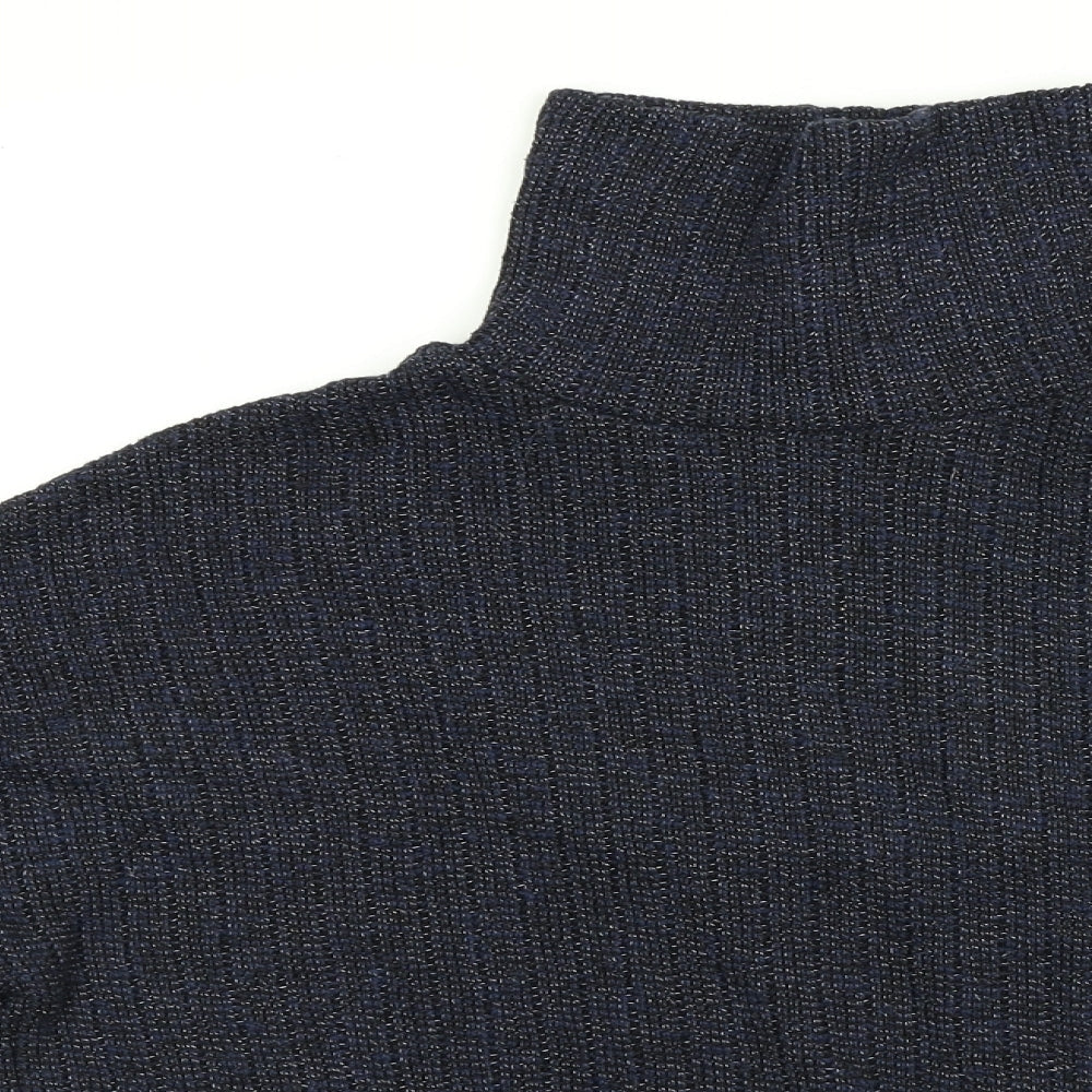 Womens UK Size 6 Topshop Blue Pullover Jumper