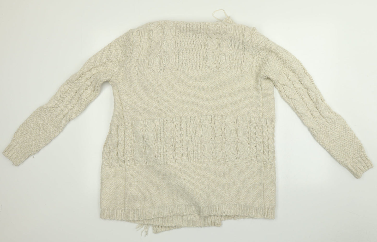 Womens UK Size XS Next Beige Cape Jumper