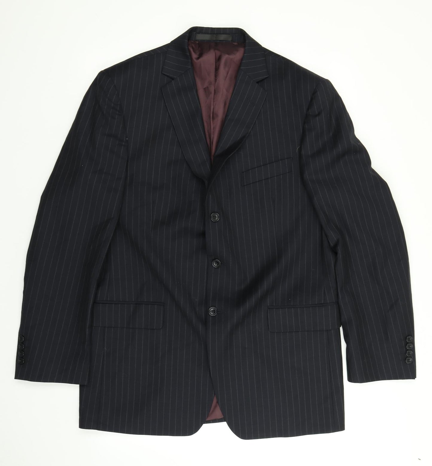 Mens UK Size  M&S Regular Black Suit Jacket