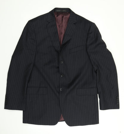 Mens UK Size  M&S Regular Black Suit Jacket