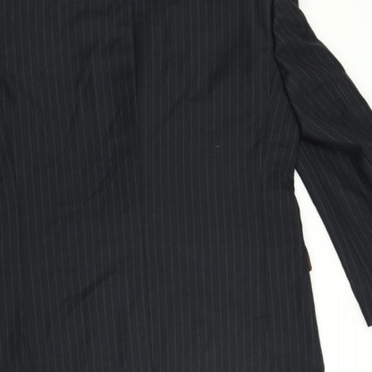Mens UK Size  M&S Regular Black Suit Jacket