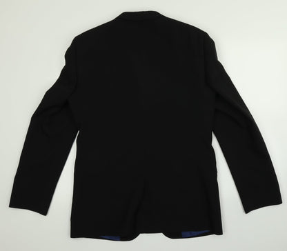 Mens UK Size  T&W Regular Black Suit Jacket