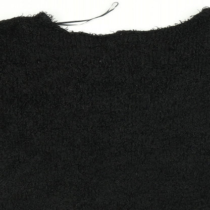 Womens UK Size M Divided Black Pullover Jumper