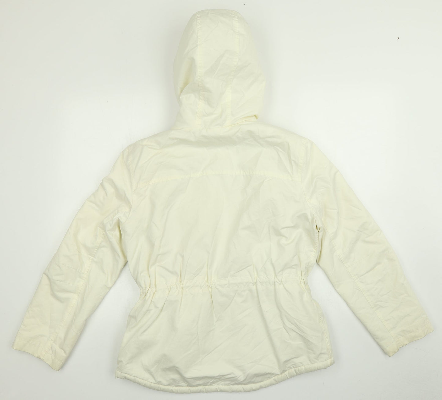 Womens UK Size 10 NEXT Beige Parka Coat