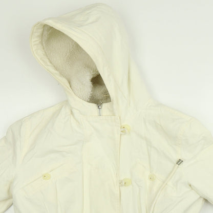 Womens UK Size 10 NEXT Beige Parka Coat
