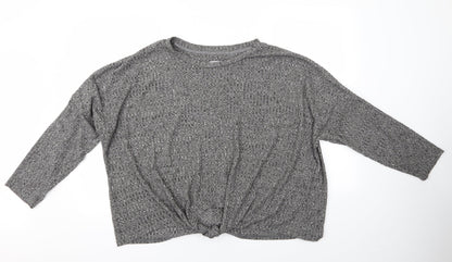 Womens UK Size 18 love to lounge Grey Pullover Jumper