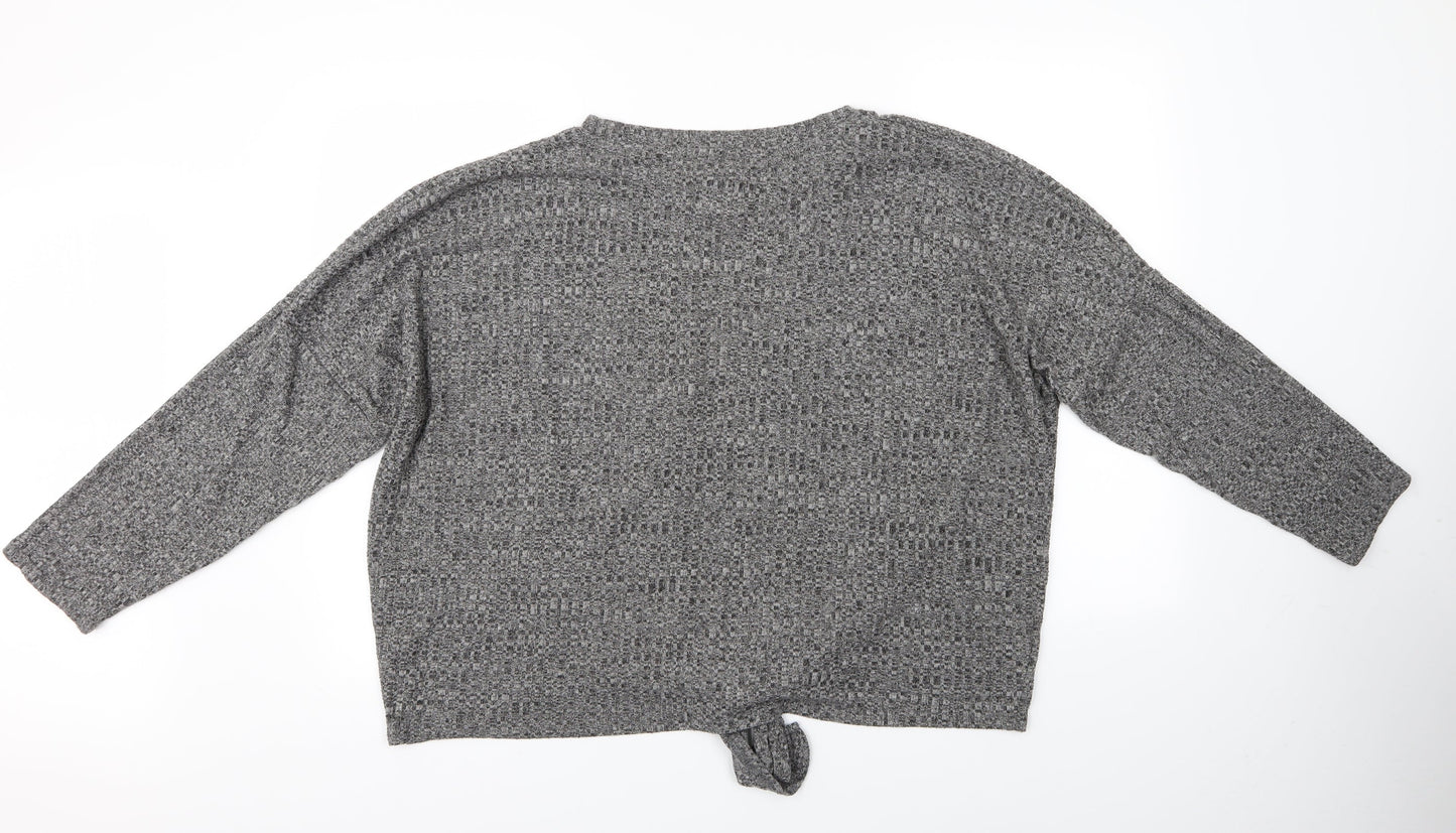 Womens UK Size 18 love to lounge Grey Pullover Jumper