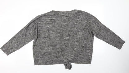 Womens UK Size 18 love to lounge Grey Pullover Jumper