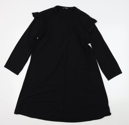 Papaya Womens Black   A-Line  Size 14