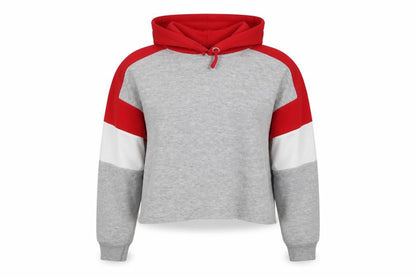 New Look Girls Grey   Pullover Hoodie Size 12-13 Years  - cropped