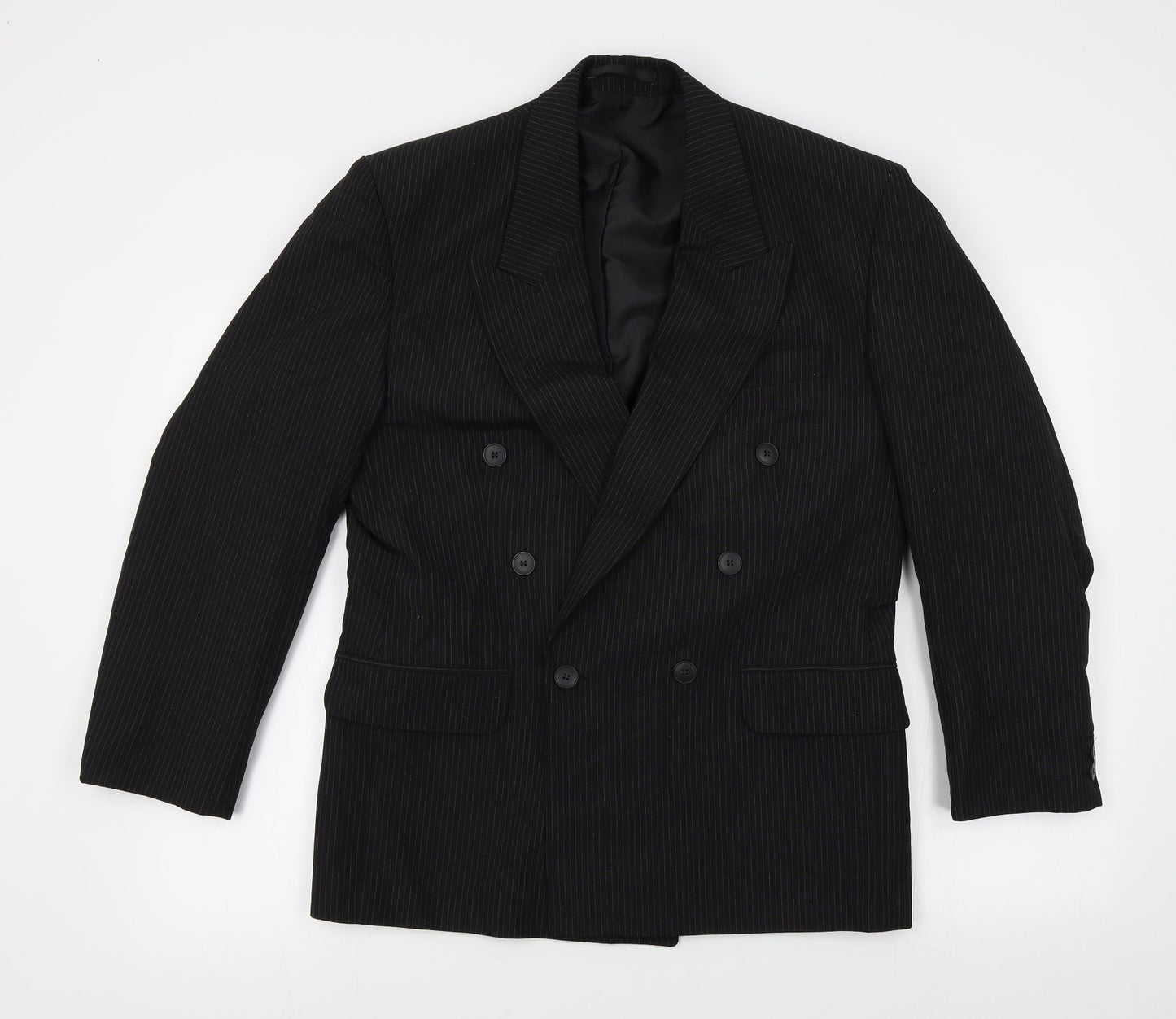 Mens UK Size  Essentials Regular Black Suit Jacket