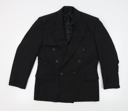 Mens UK Size  Essentials Regular Black Suit Jacket