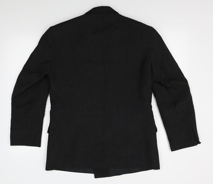 Mens UK Size  Essentials Regular Black Suit Jacket