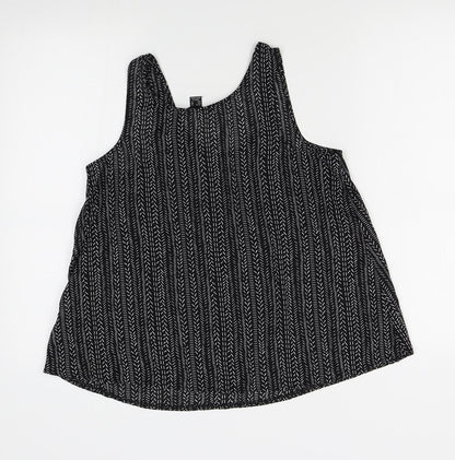 Womens UK Size 8 Atmosphere Grey Basic Blouse