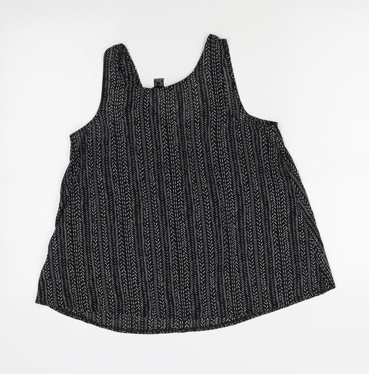 Womens UK Size 8 Atmosphere Grey Basic Blouse