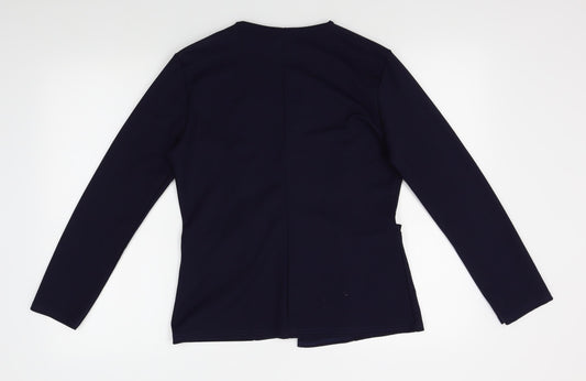 Boohoo Womens Blue   Jacket Blazer Size 14