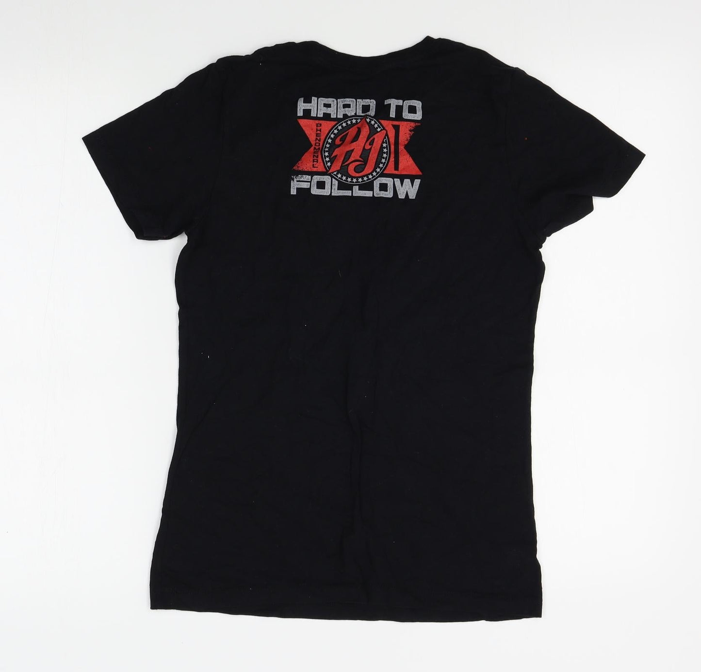 WWE Womens Black   Basic T-Shirt Size M