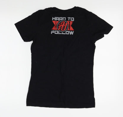WWE Womens Black   Basic T-Shirt Size M