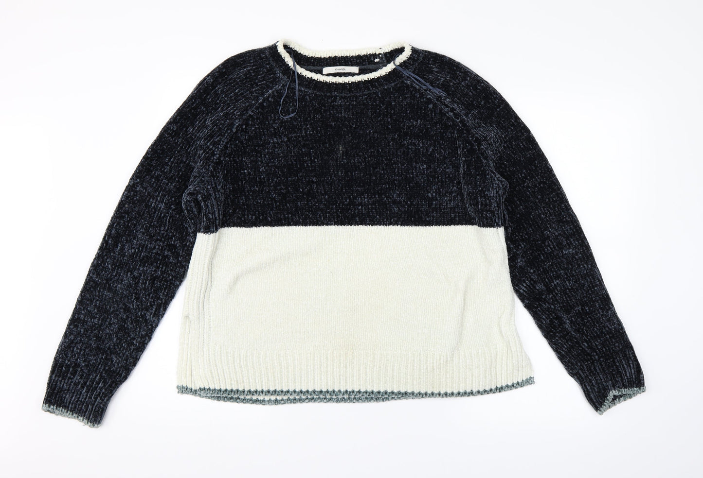 George Womens Multicoloured   Pullover Jumper Size 12