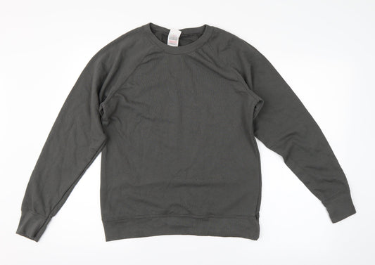 Fruit of the Loom Womens Grey   Pullover Jumper Size M