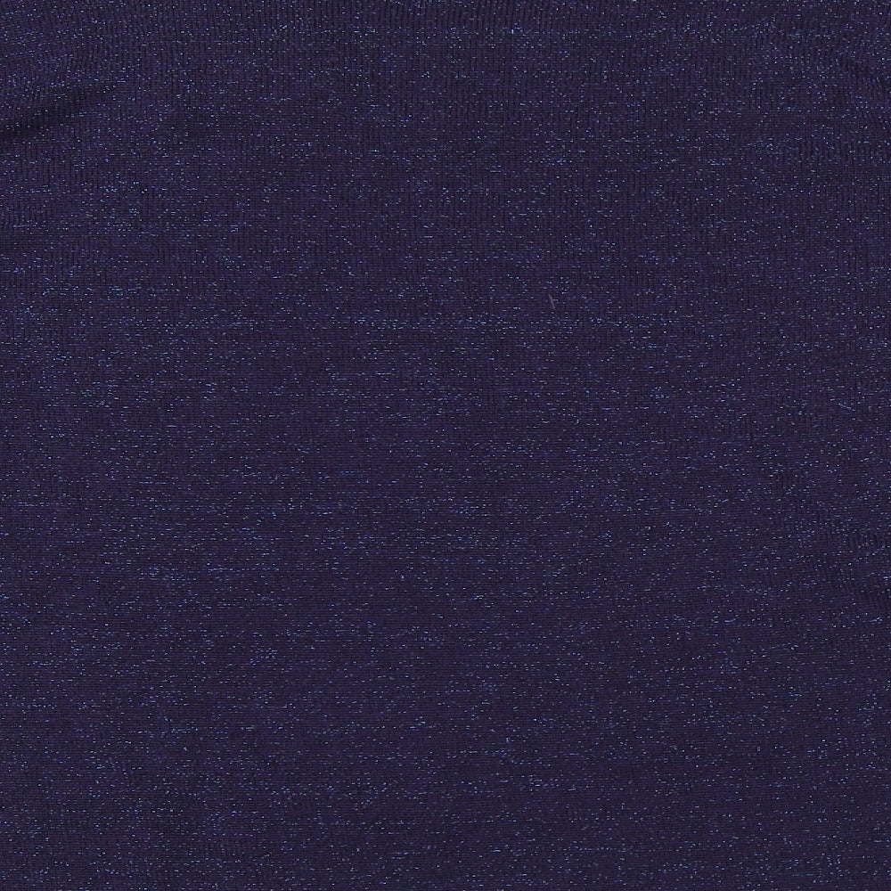 Womens UK Size S BM Purple Pullover Jumper