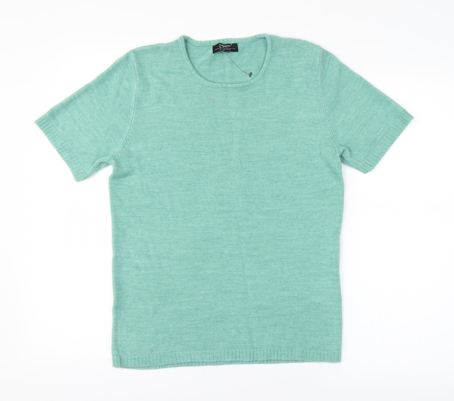 Womens UK Size 12 Papaya Green Pullover Jumper