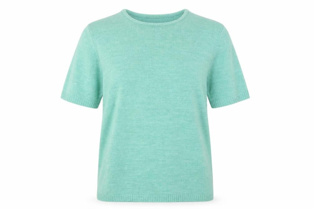 Womens UK Size 12 Papaya Green Pullover Jumper