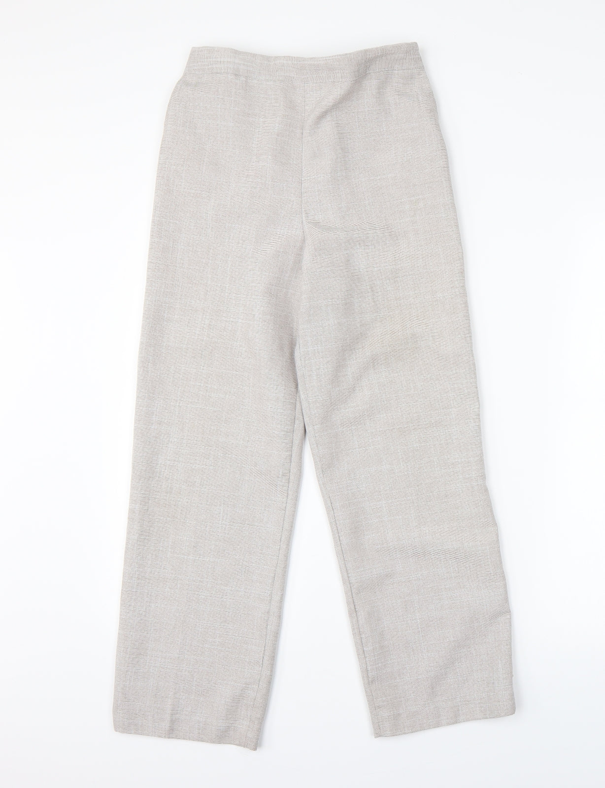 Womens UK Size  Preworn Regular Fit  Grey Trousers