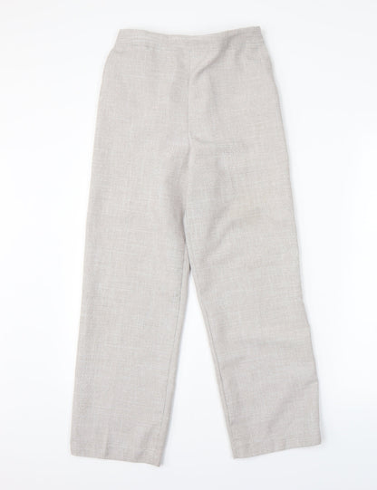 Womens UK Size  Preworn Regular Fit  Grey Trousers