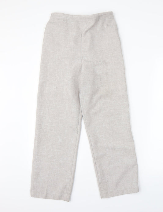 Womens UK Size  Preworn Regular Fit  Grey Trousers