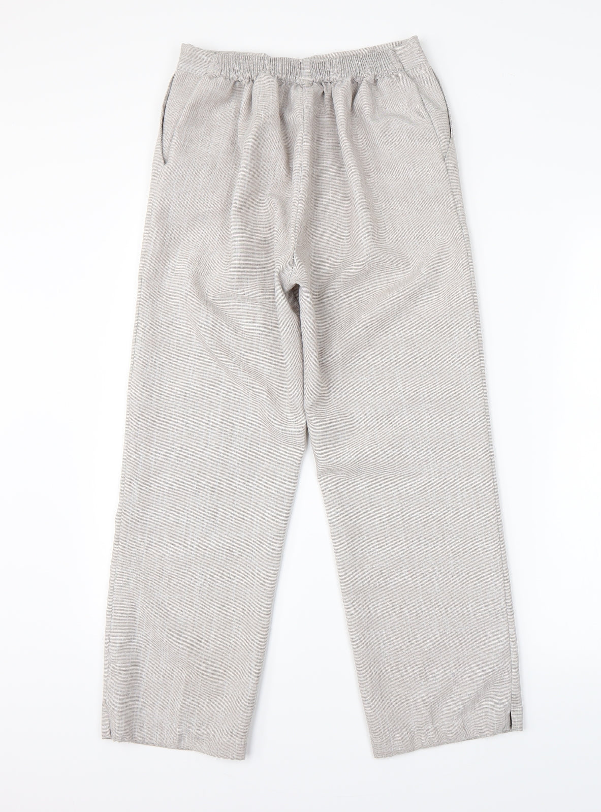 Womens UK Size  Preworn Regular Fit  Grey Trousers