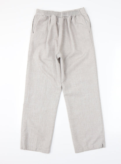 Womens UK Size  Preworn Regular Fit  Grey Trousers