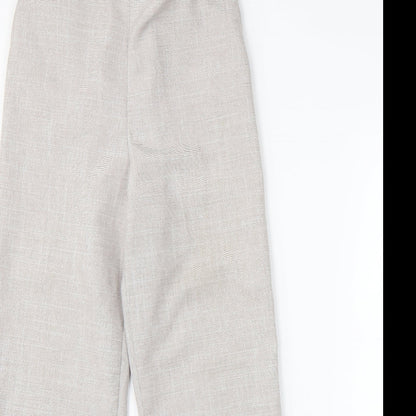 Womens UK Size  Preworn Regular Fit  Grey Trousers
