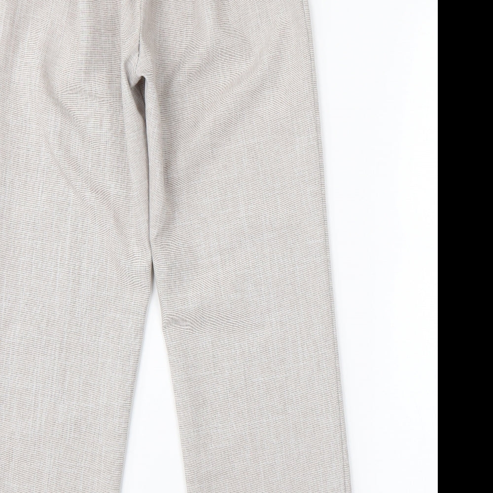 Womens UK Size  Preworn Regular Fit  Grey Trousers