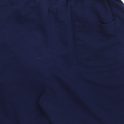 2BME Mens Blue   Sweat Shorts Size M