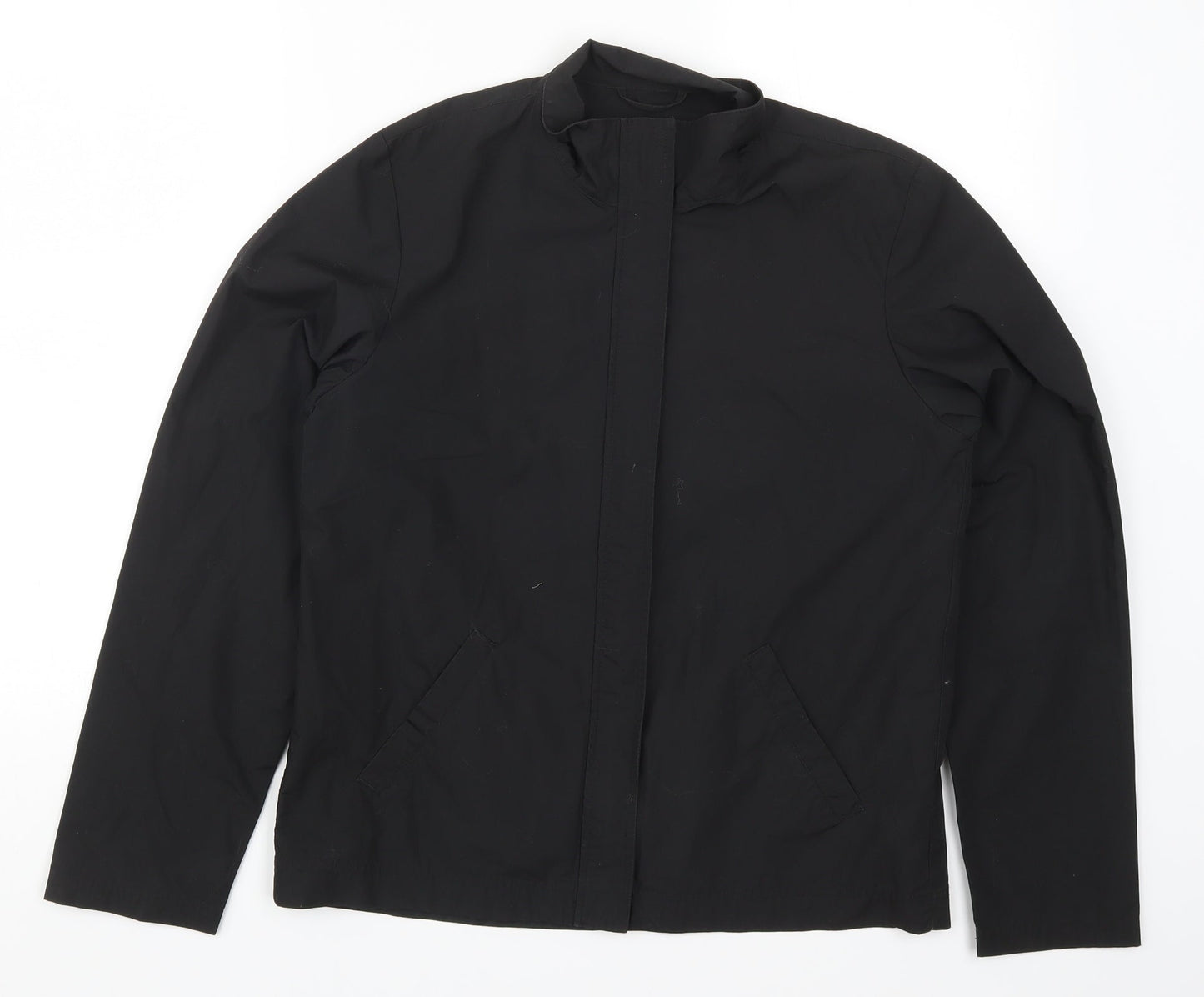 Womens UK Size 10 Preworn Black Jacket