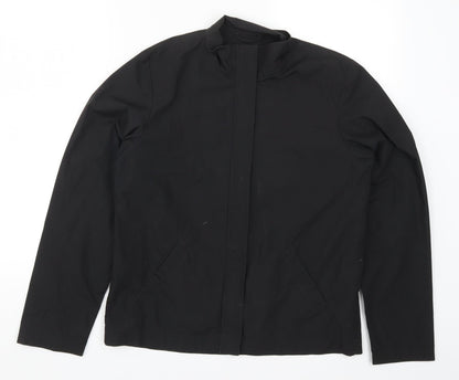 Womens UK Size 10 Preworn Black Jacket