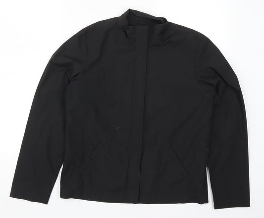 Womens UK Size 10 Preworn Black Jacket