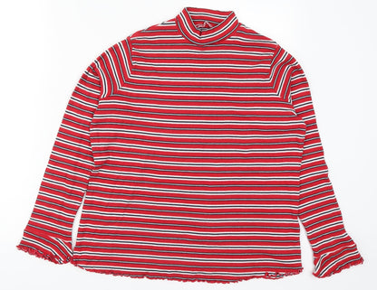 Womens UK Size 18 Marks and Spencer Red Pullover Jumper