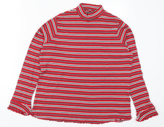Womens UK Size 18 Marks and Spencer Red Pullover Jumper