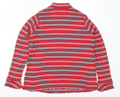 Womens UK Size 18 Marks and Spencer Red Pullover Jumper