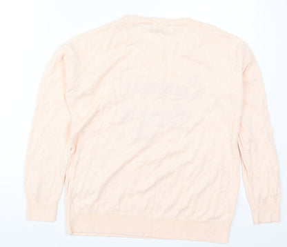 Dorothy Perkins Womens Pink   Pullover Jumper Size 8  - Commerci Comme Ca