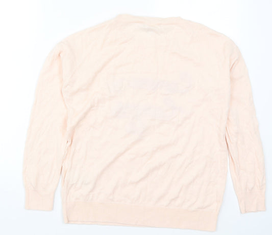 Dorothy Perkins Womens Pink   Pullover Jumper Size 8  - Commerci Comme Ca