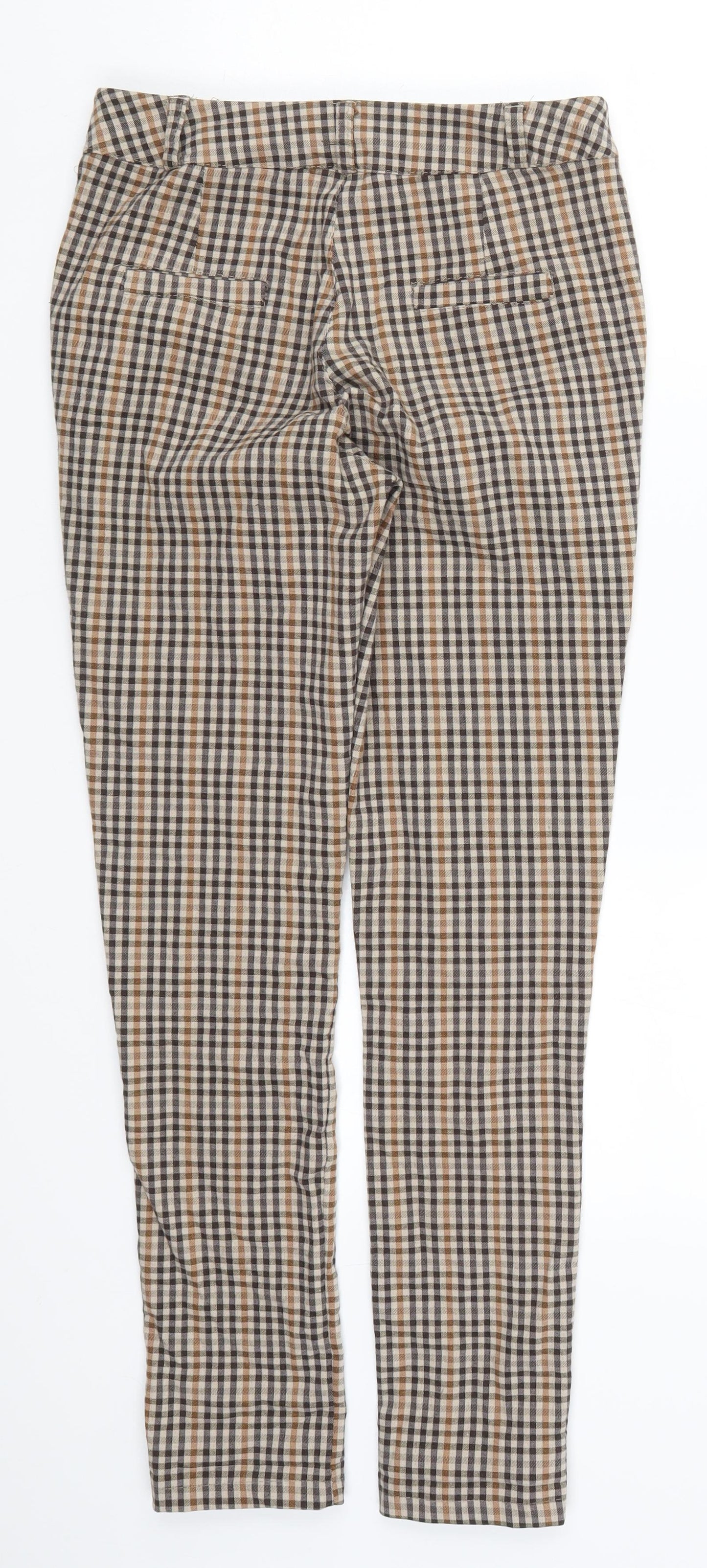 Womens UK Size 28 in Preworn Regular Fit  Beige Trousers