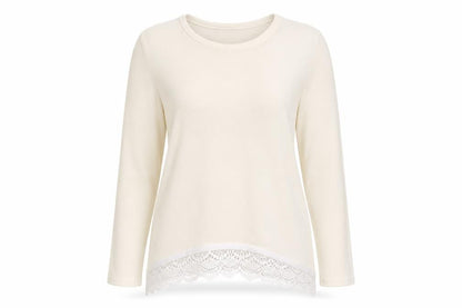Womens UK Size L Paramour Ivory Pullover Jumper