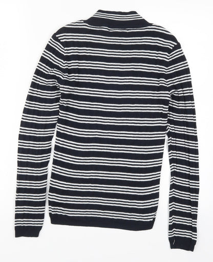 Primark Womens Blue Striped  Pullover Jumper Size 10