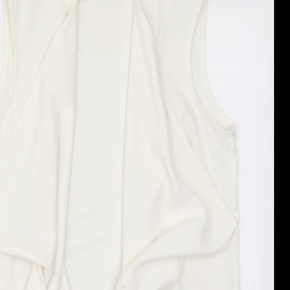 Womens UK Size 14 Bonmarché White Jacket