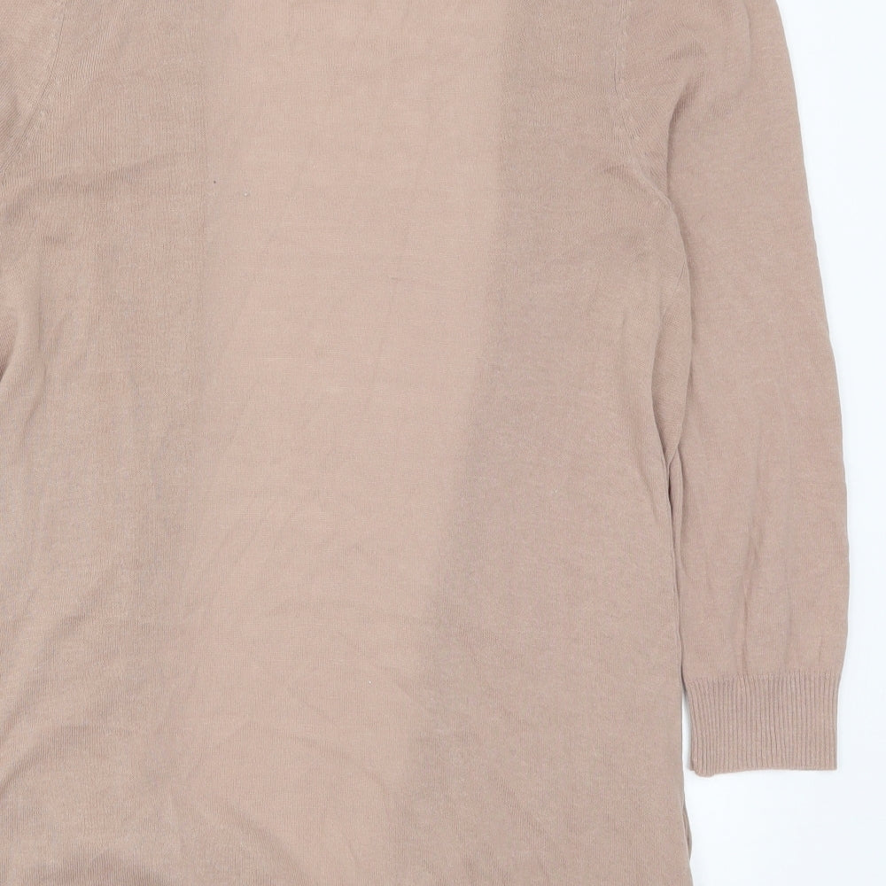 Womens UK Size 10 NEXT Brown Cardigan Jumper